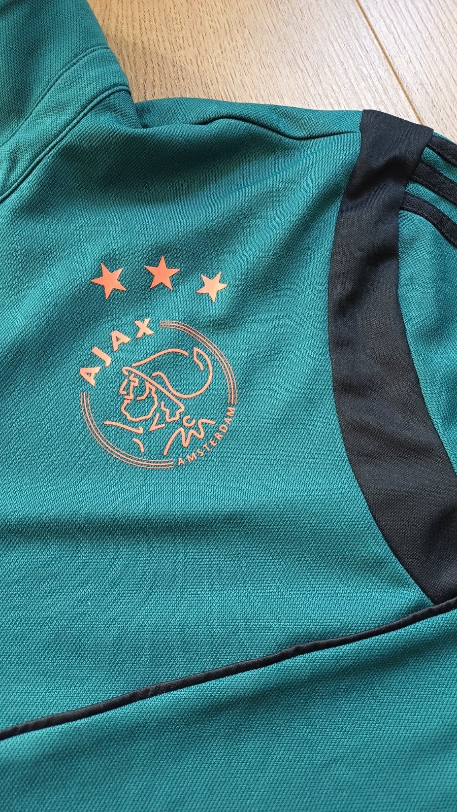 Ajax Adidas Polo Shirt Maat XL Groen, Maat 56/58 (XL), Ophalen of Verzenden, Zo goed als nieuw, Adidas