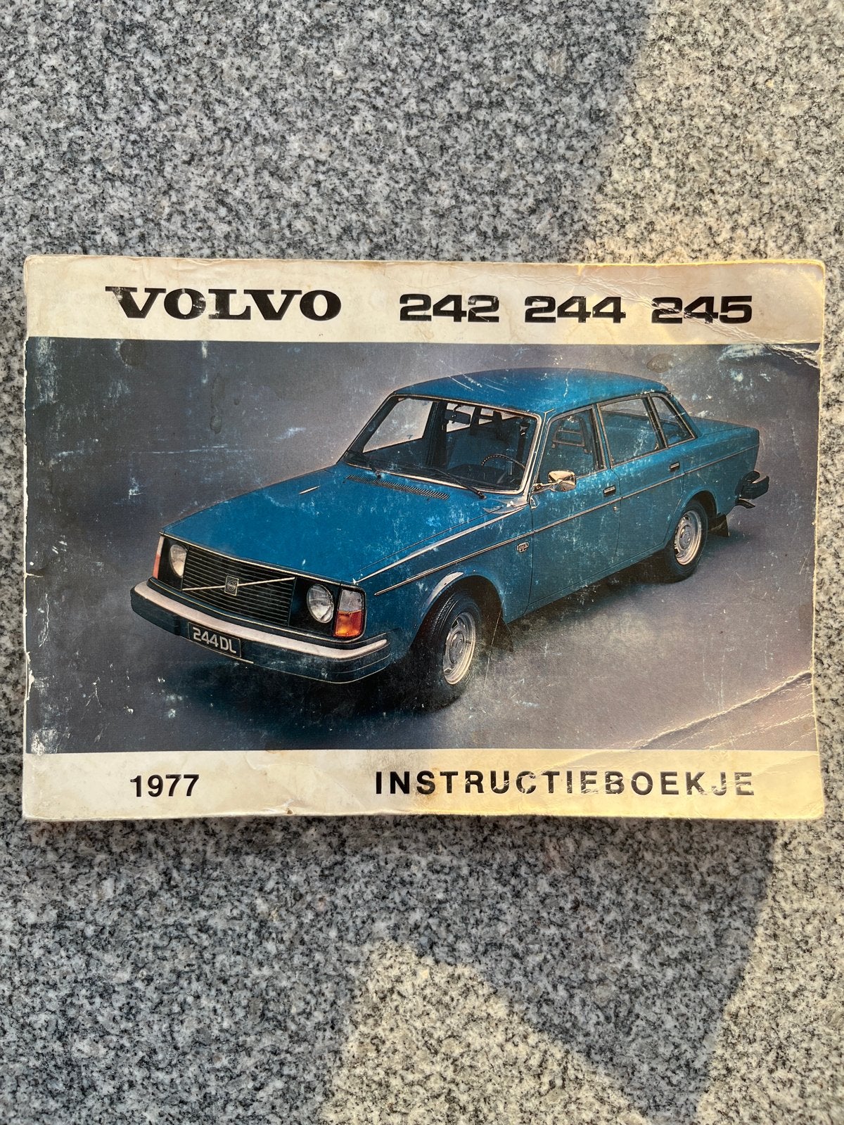 Volvo 242 244 245 Instructieboekje 1977, Ophalen of Verzenden