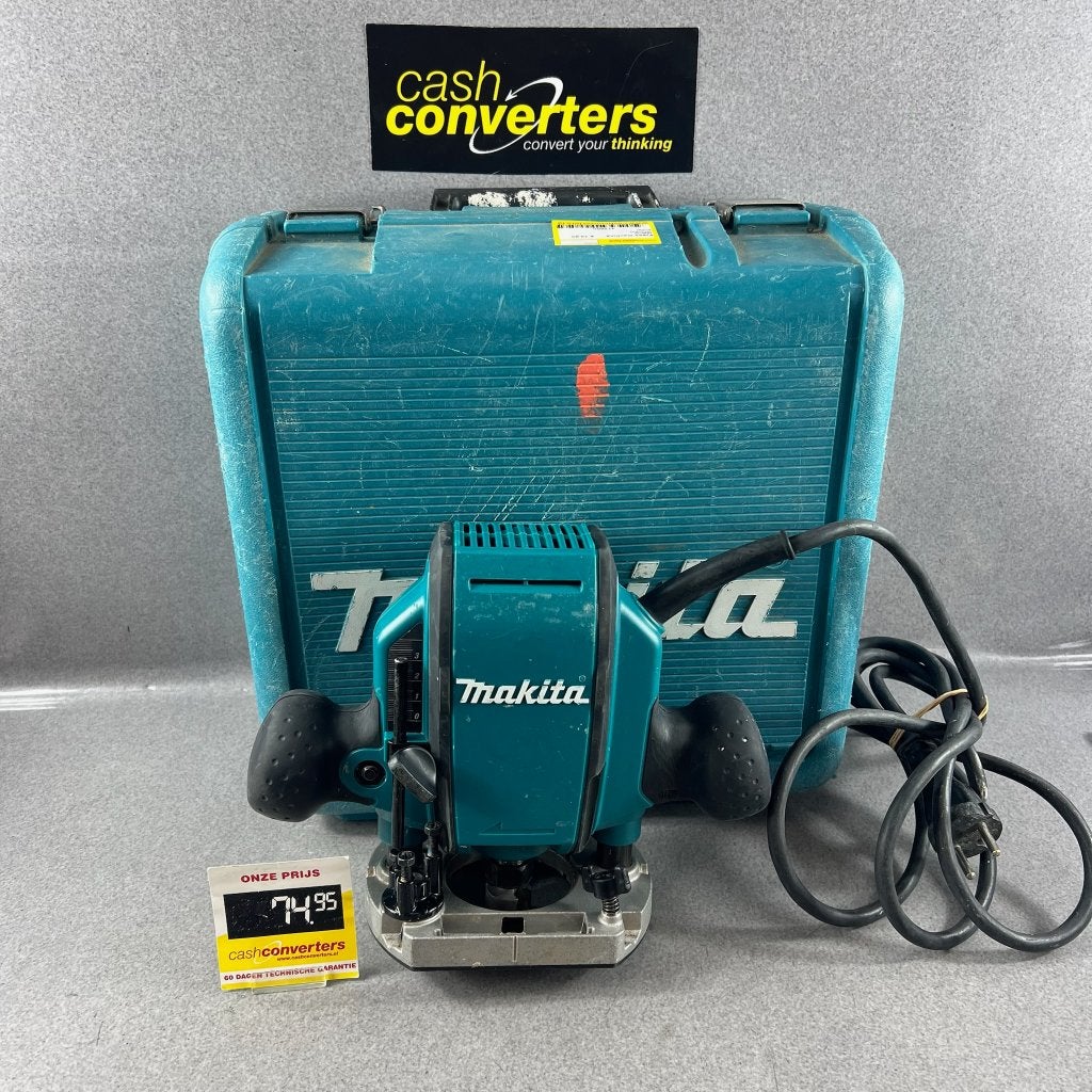 Makita RP0900 Bovenfrees | 900W | in koffer | 417650, Gebruikt, Ophalen of Verzenden, Elektrisch, Makita