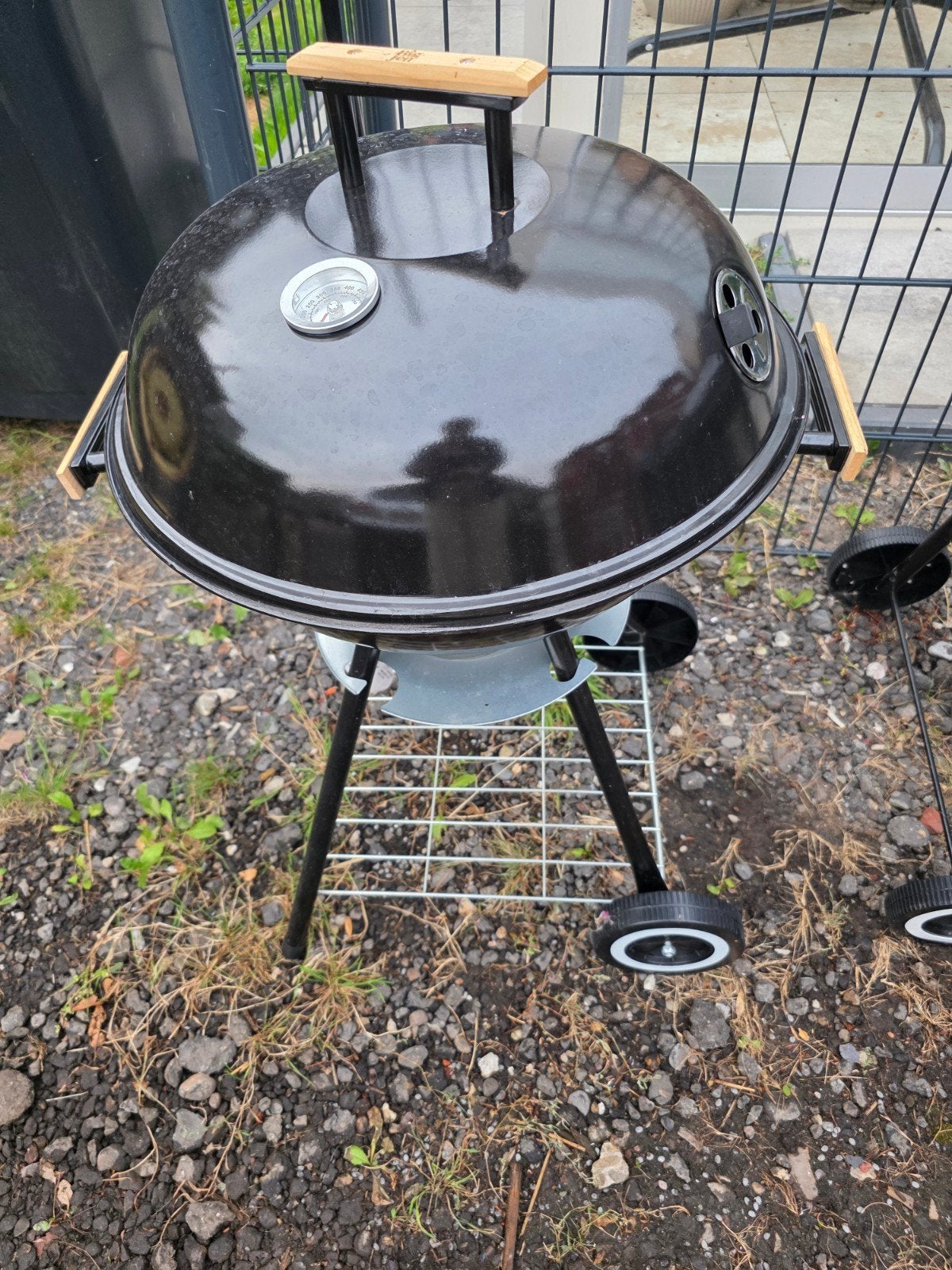 Barbecue bbq op wielen, Ophalen, Gebruikt