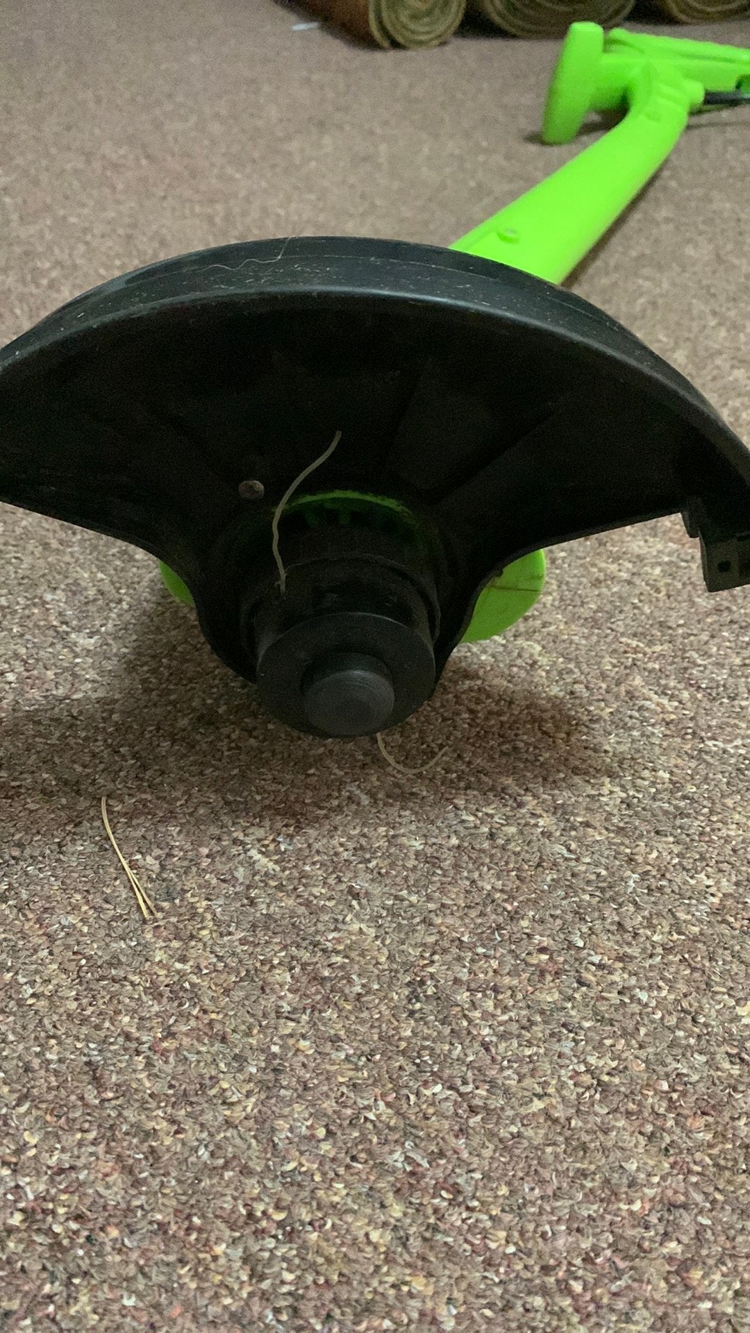 Gras trimmer, Ophalen, Gebruikt
