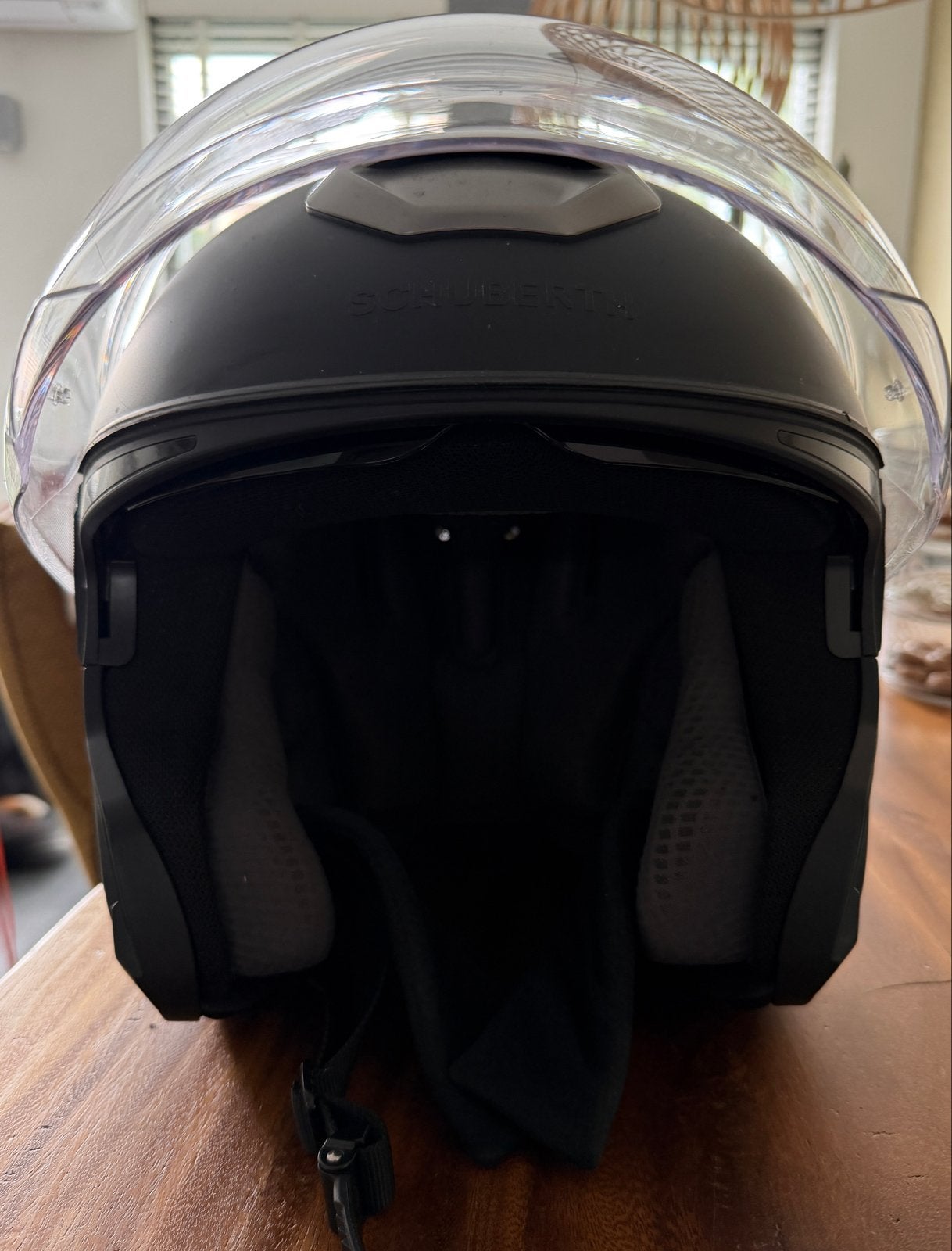 Schuberth M1 Jethelm Matzwart (XL / 61) + SRC Intercom ZGAN, Overige merken, Heren, Ophalen of Verzenden, Tweedehands
