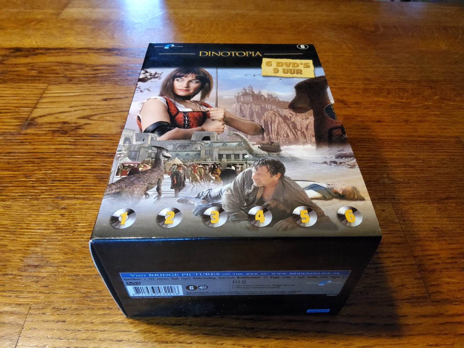 Dinotopia - Complete Serie (6 DVD's, 9 uur), Alle leeftijden, Nederlands, Overige genres, Ophalen of Verzenden