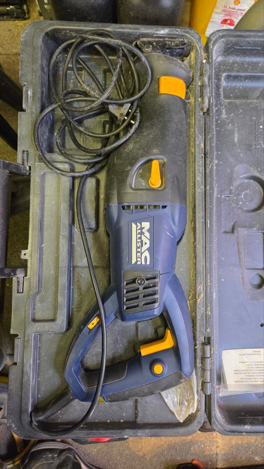 MAC ALLISTER Boorhamer in koffer, Ophalen, Boor- en/of Breekhamer, Klopboormechanisme, Gebruikt