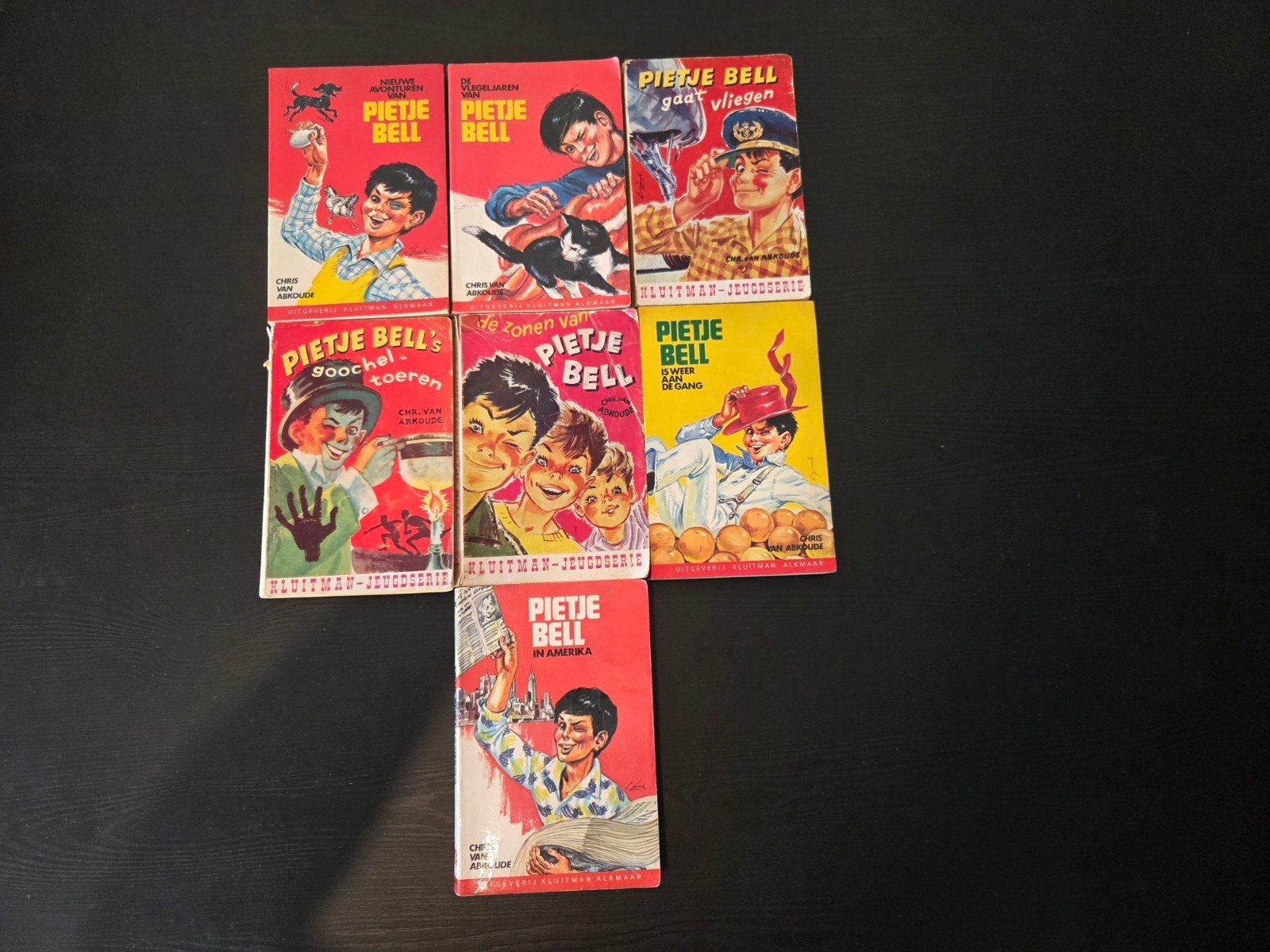 7 Pietje Bell boeken, Boeken, Gelezen, Abkoude, Europa, Ophalen of Verzenden