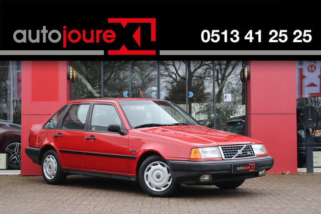 Volvo 440 1.7i DL | Automaat | Uniek | 1991 | (bj 1991), Auto's, Stof, Zwart, Bedrijf, Radio
