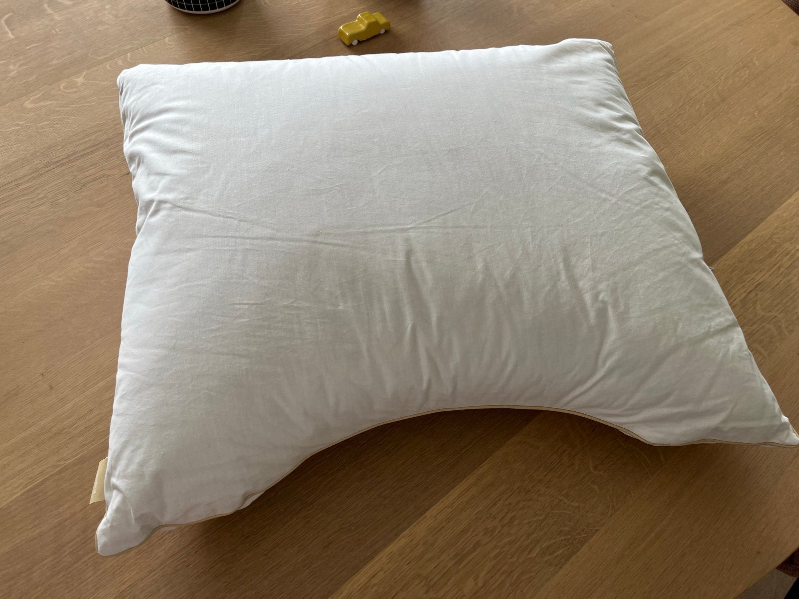 ZGAN Kapok kussen Bright by Beter Bed 55 x 65 cm, Ophalen, Eenpersoons, Wit, Zo goed als nieuw