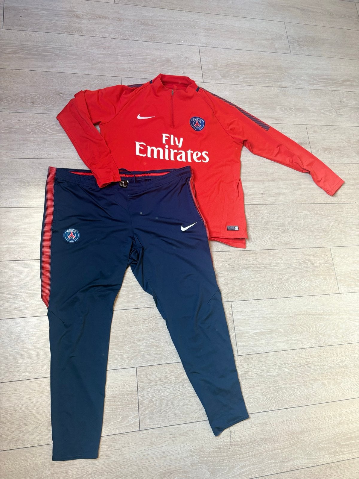 PSG Trainingspak Nike Dri-Fit Maat XL, Maat XL, Ophalen of Verzenden, Zo goed als nieuw, Trainingspak