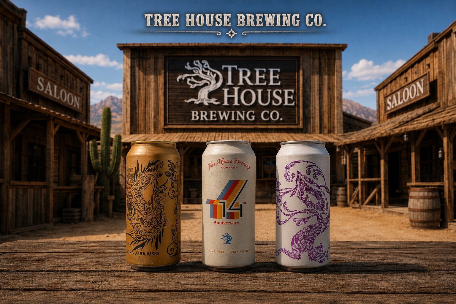 Treehouse Brewing IPA, Zeldzame Anniversary edition,, Verzamelen, Biermerken, Ophalen of Verzenden, Nieuw, Flesje(s), Overige merken