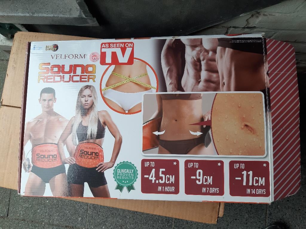 Velform Sauna Reducer Afslankband Afslankhulp, Ophalen, Nieuw, Rug, Overige typen