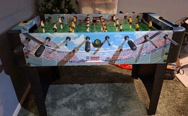 Voetbaltafel 120x60, Ophalen, Gebruikt