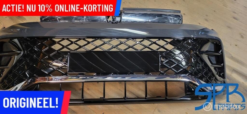 Voorbumper VW Tiguan CT1 571 LI7F R-LINE LED GRILLE GRILL, Auto-onderdelen, Nieuw, Ophalen of Verzenden, Bumper, Volkswagen