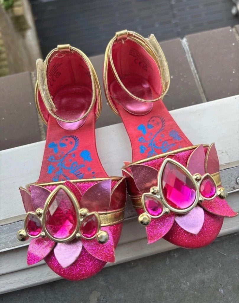 Disney prinses Aurora / Doornroosje muiltjes maat 24-26 roze, Ophalen of Verzenden, Overige figuren, Gebruikt, Overige typen