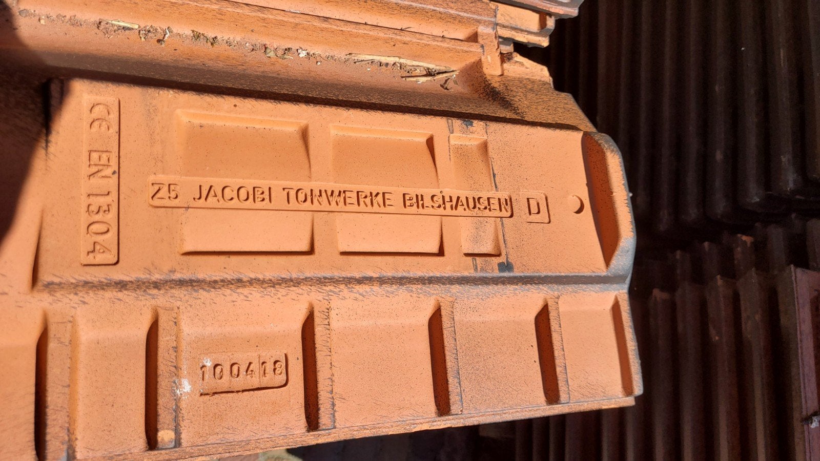 Gratis - Jacobi dakpannen, Ophalen, Overige materialen, Gebruikt, Zwart