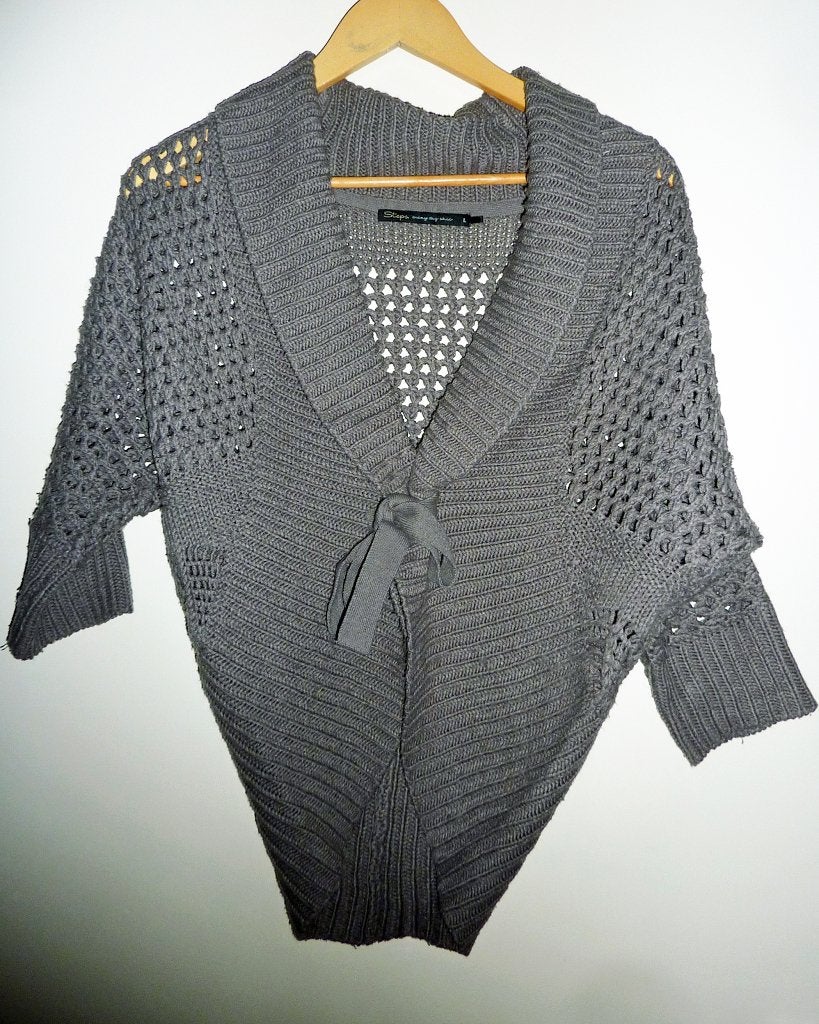 gebreid vest met vleermuismouwen , merk: Steps, maat: L, Overige kleuren, Maat 42/44 (L), Ophalen of Verzenden, Steps