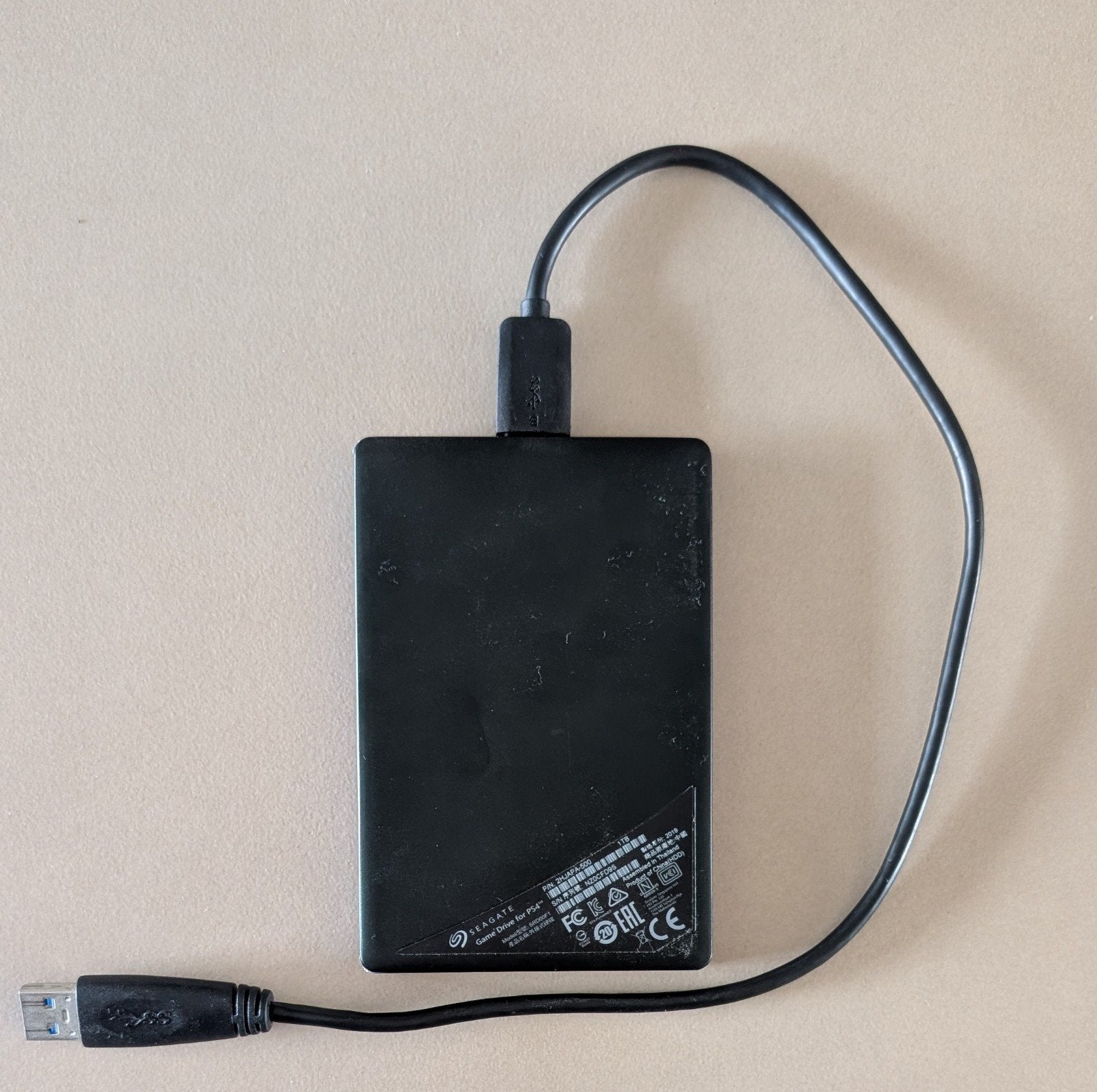 Seagate Game Drive voor PS4 - 1TB externe harde schijf, Ophalen of Verzenden, Zo goed als nieuw, 1 TB
