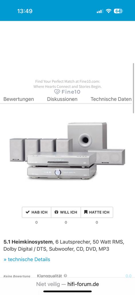 Marantz set, Audio, Tv en Foto, Home Cinema-sets, Gebruikt, 5.1-systeem, Overige spelers, Ophalen
