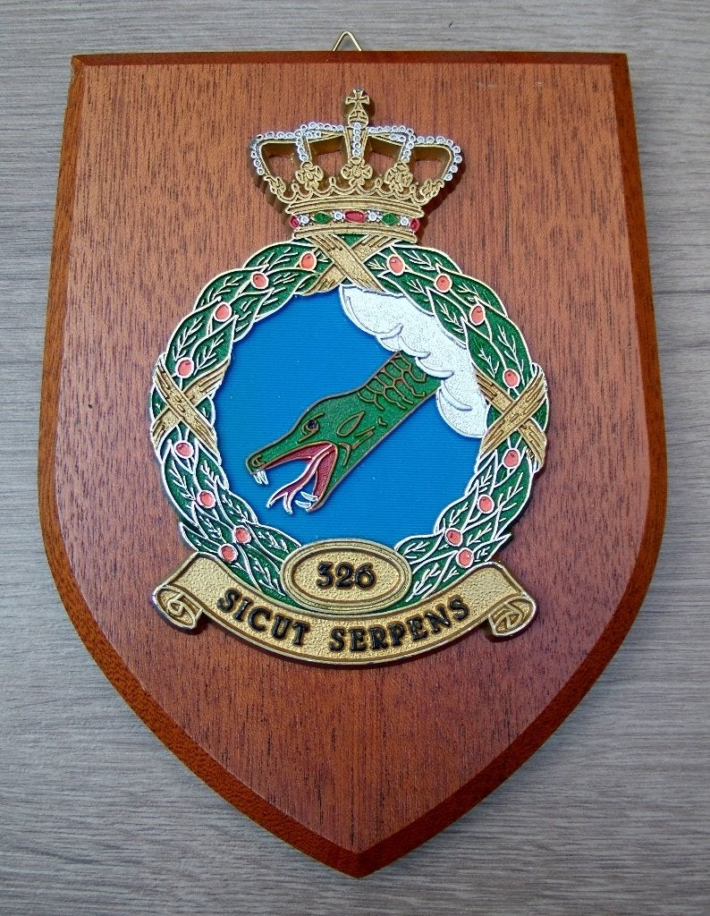 Wapenschild Koninklijke Luchtmacht 326 Squadron, Verzenden, Luchtmacht, Nederland, Overige typen