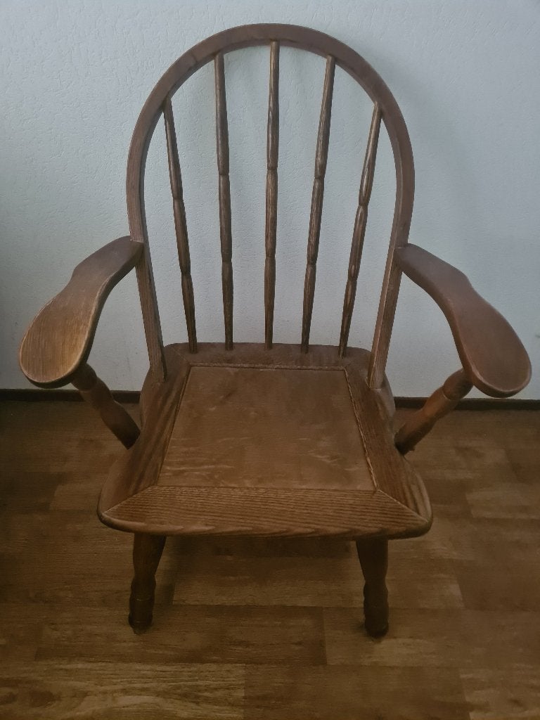 Houten Windsor stoel + bijbehorende kussens, Ophalen