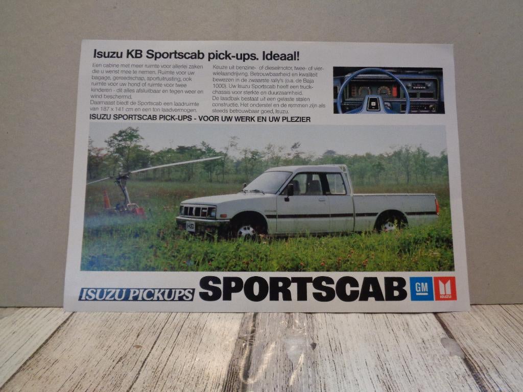 isuzu sportscab, Ophalen of Verzenden, Zo goed als nieuw, Overige merken