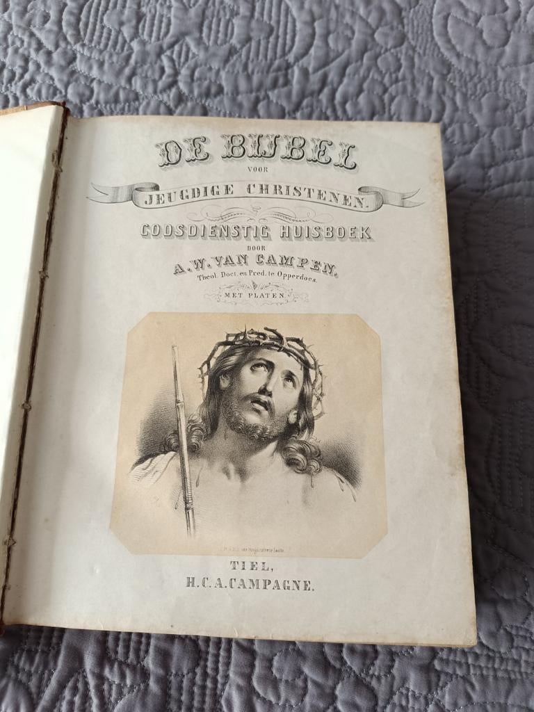 Bijbel van Campen ' De Bijbel voor jeugdige Christenen ', Ophalen