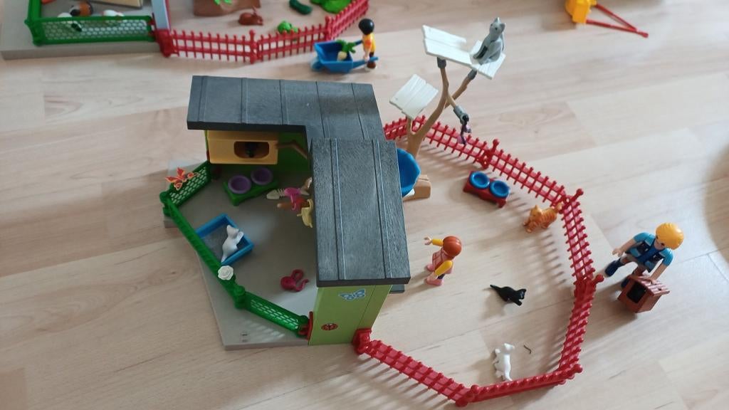 Katten verblijf playmobil, Ophalen of Verzenden, Zo goed als nieuw