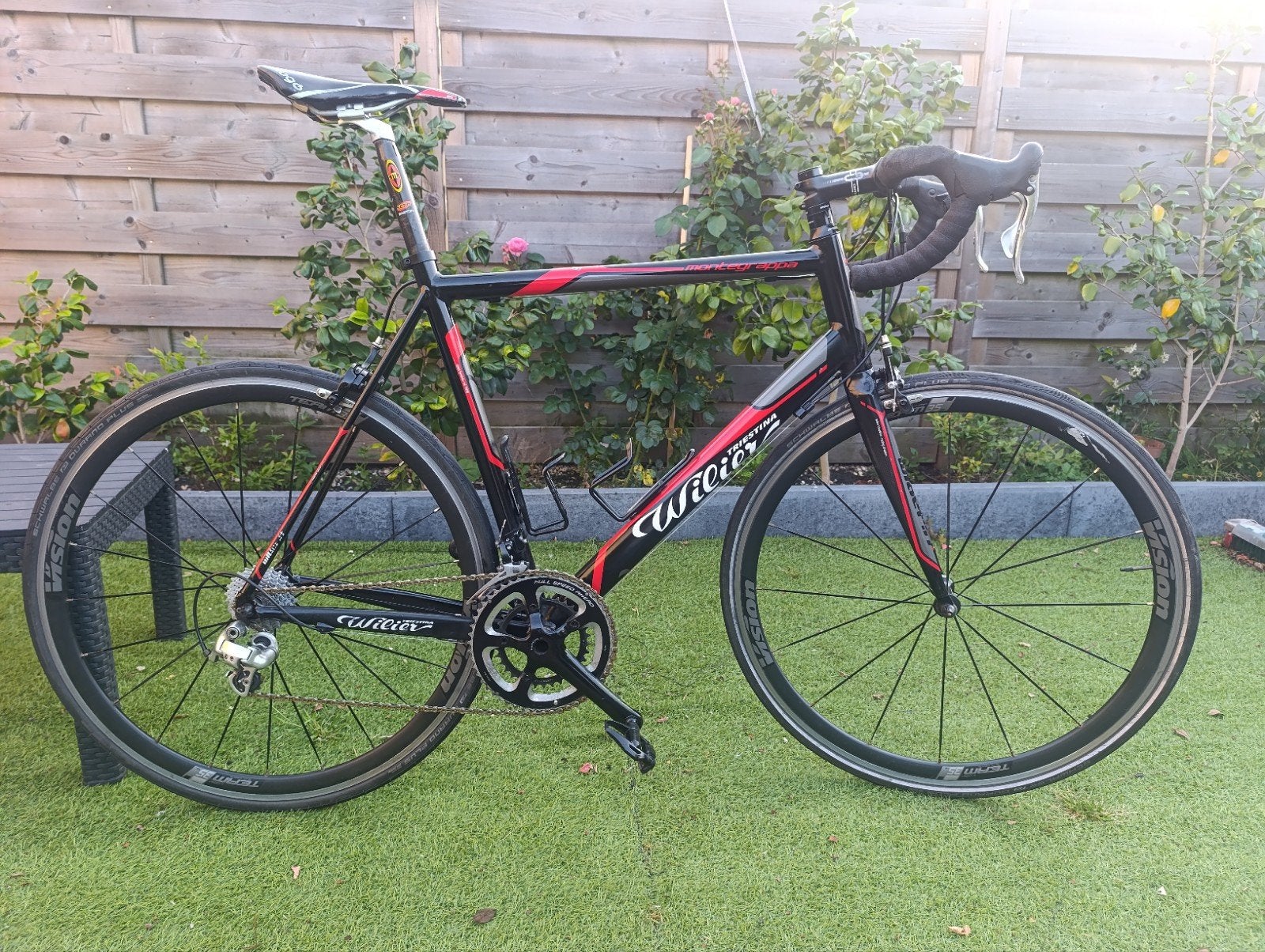 WILIER TRIESTINA., Fietsen en Brommers, 28 inch, Velgrem, Aluminium, Zo goed als nieuw