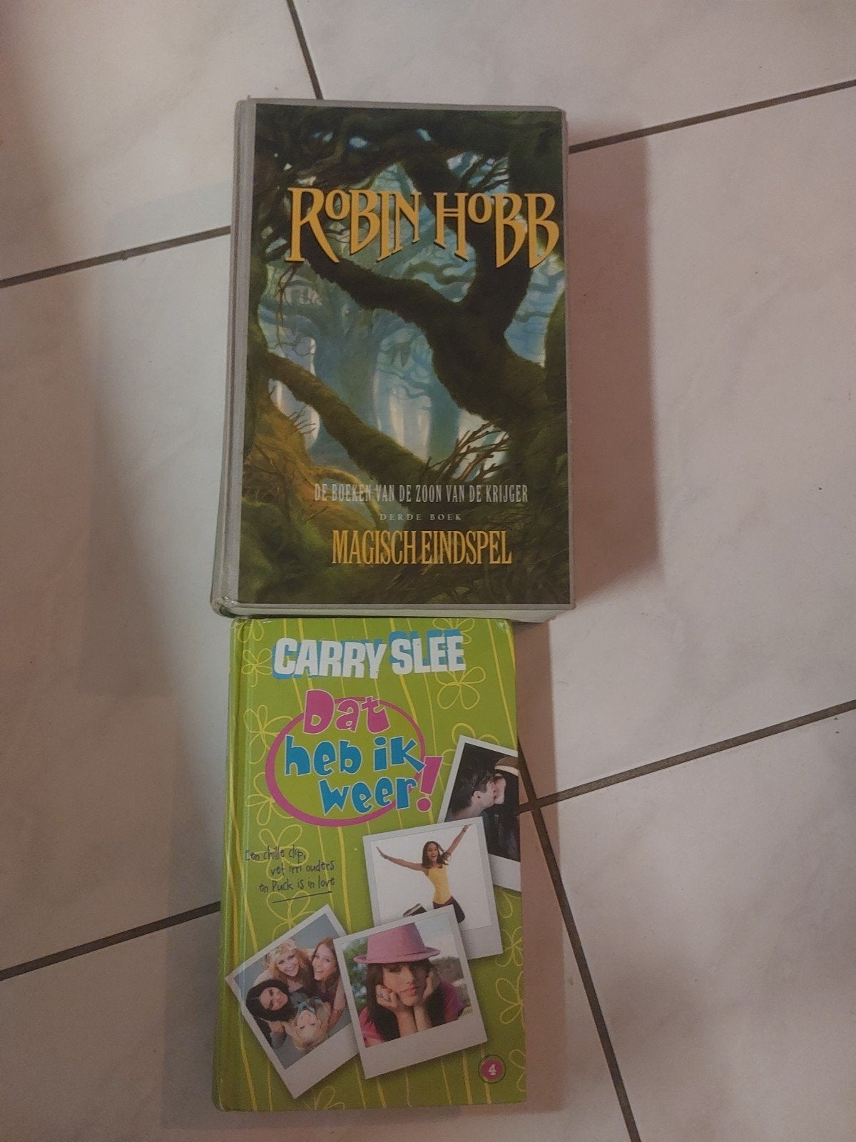 Robin Hobb & Carry Slee Boekenpakket, Ophalen