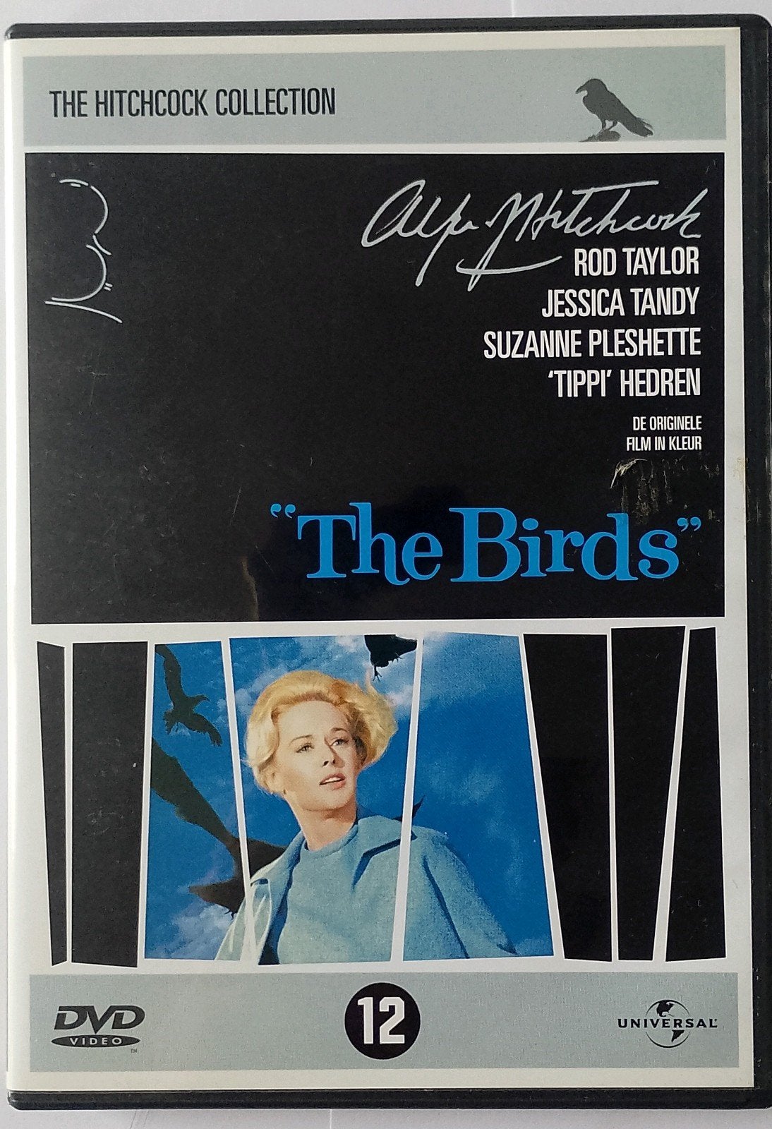 The Birds (DVD) - Alfred Hitchcock Collection, Psychologische thriller, Ophalen of Verzenden, Inclusief doosje, Gebruikt