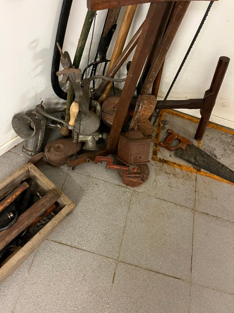 Partij oud boeren werktuig, Antiek en Kunst, Antiek | Gereedschap en Instrumenten, Ophalen