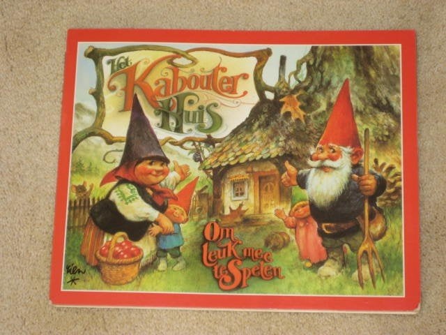 Kabouterboek flap uit R Poortvliet Het Kabouterhuis Zeldzaam, Ophalen of Verzenden, Zo goed als nieuw