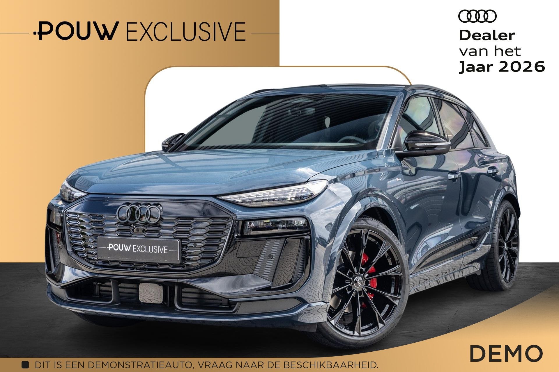 Audi Q6 e-tron 252pk S Edition 83 kWh | Panoramadak | Luchtv