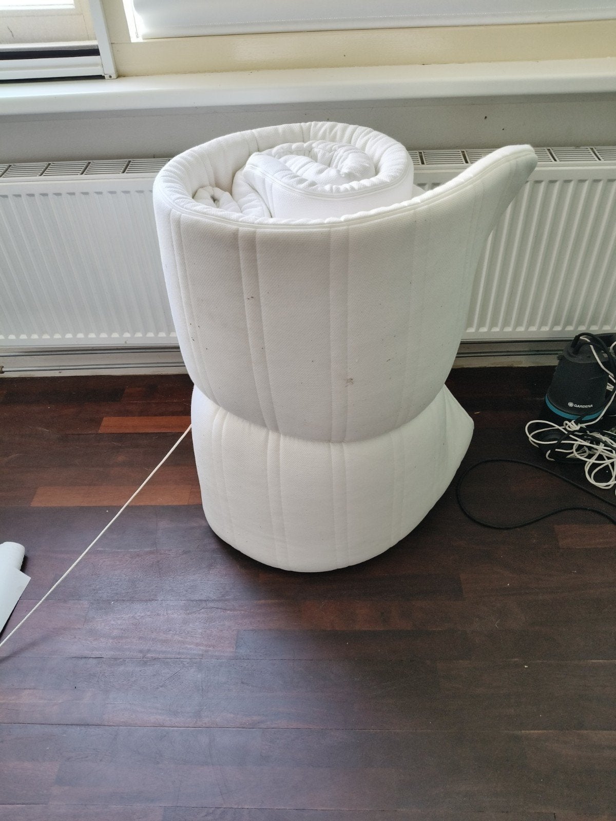 Topper matras ikea tuddal 180*200cm, Ophalen, Gebruikt