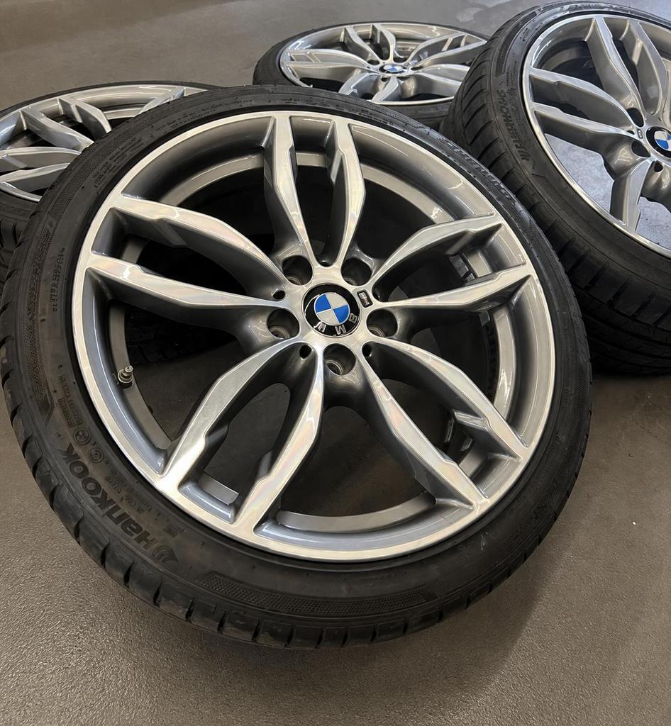 BMW 622M 1-Serie 3-Serie 4-Serie 19 Inch Velgen Banden 5x120, Ophalen, Zo goed als nieuw