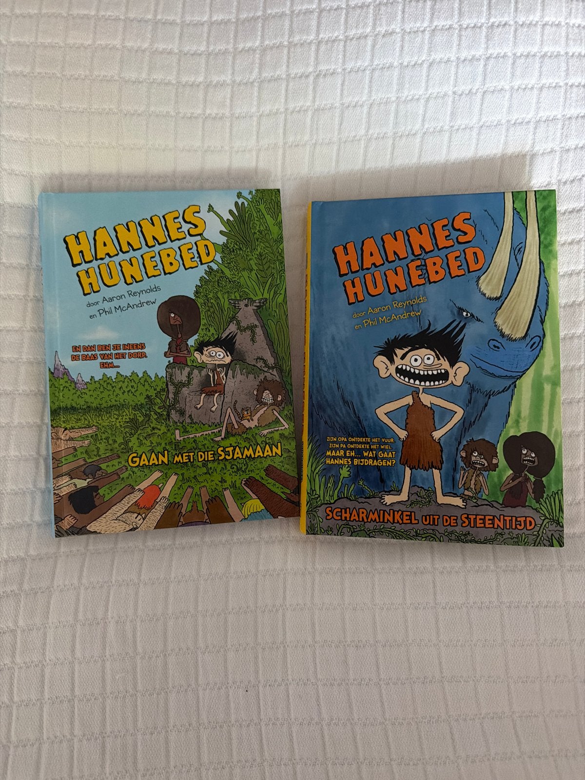 Hannes Hunebed boeken - 2-delige set, Ophalen of Verzenden, Zo goed als nieuw, Fictie algemeen