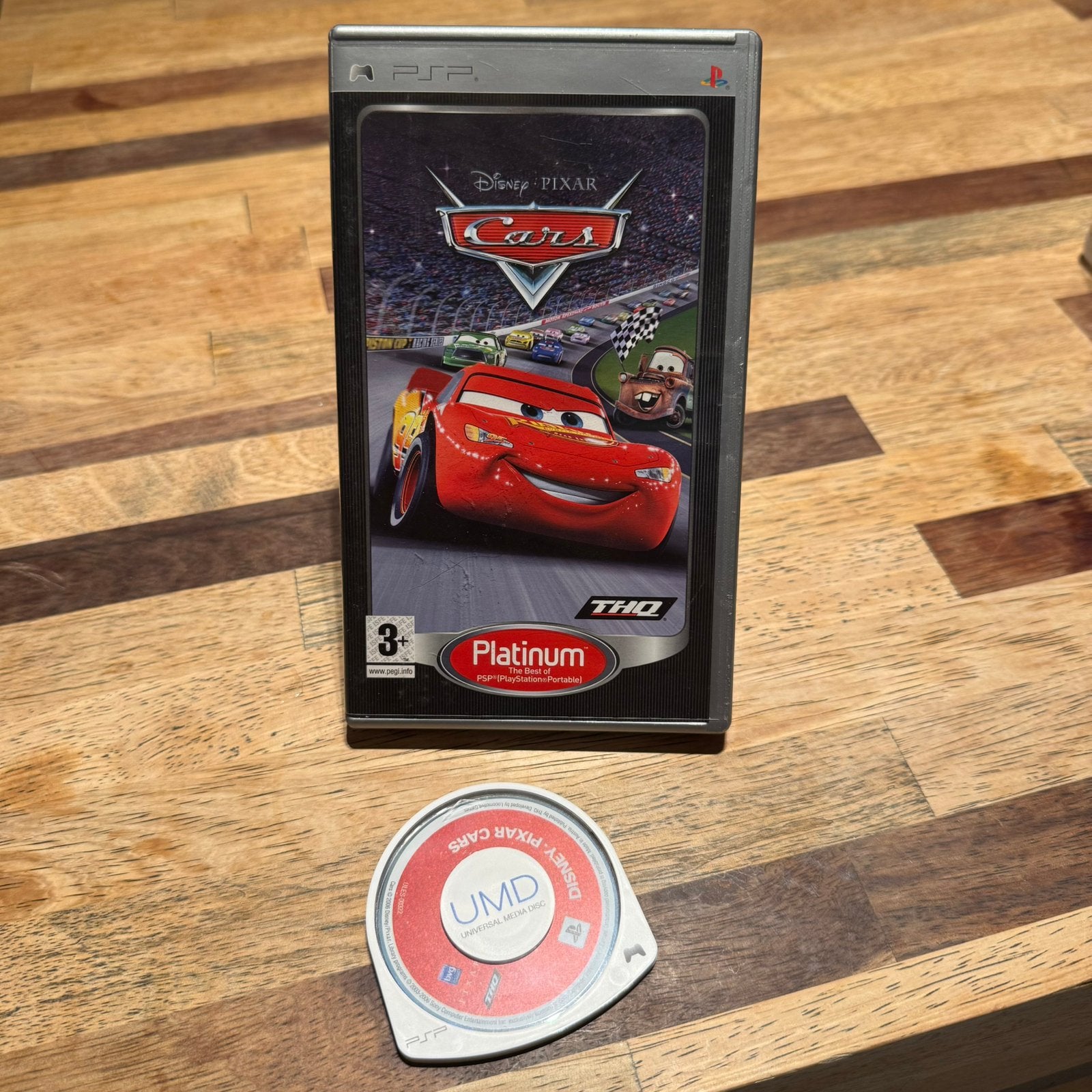 Disney Pixar Cars – PSP UMD, 1 speler, Racen en Vliegen, Ophalen of Verzenden, Zo goed als nieuw