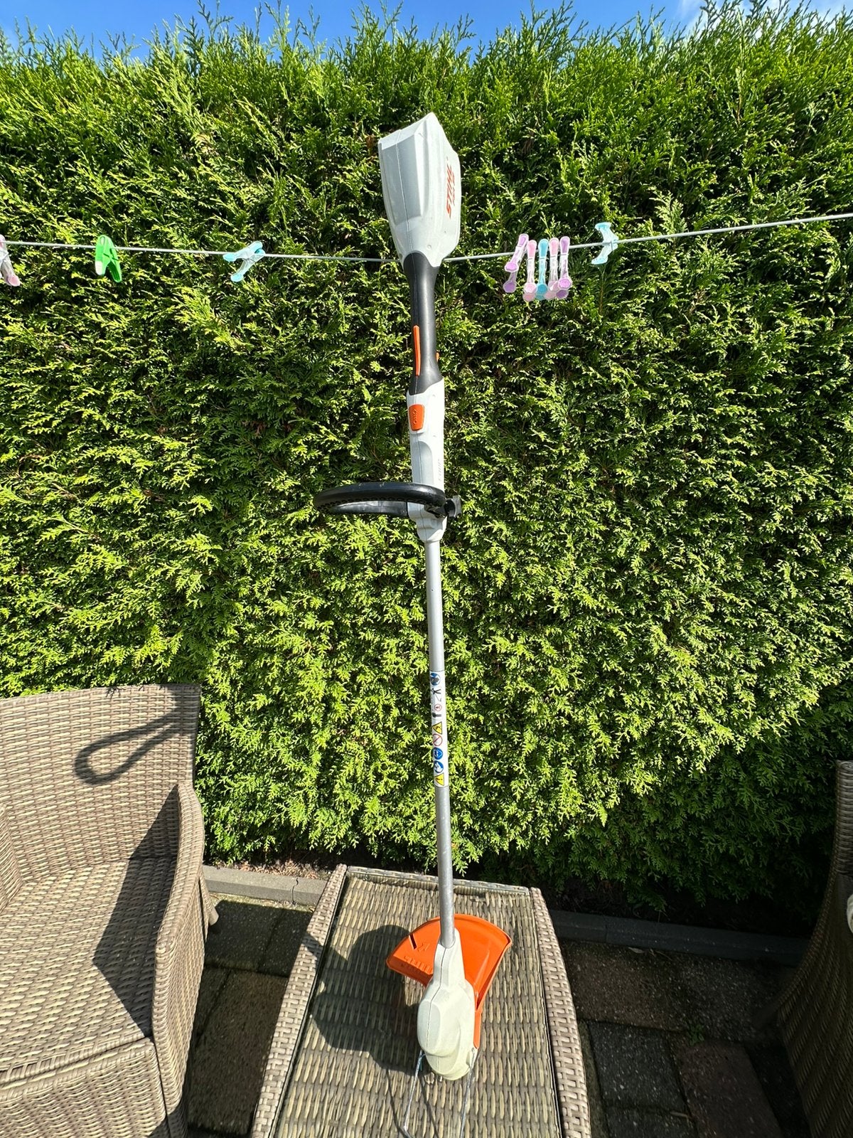 Stihl FSA 56, Ophalen of Verzenden, Zo goed als nieuw, Benzine