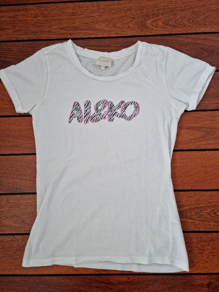 AI&KO shirt maat 164 ** LEUK SHIRT **, Kinderen en Baby's, Gebruikt, Meisje, Ophalen of Verzenden, Ai&Ko