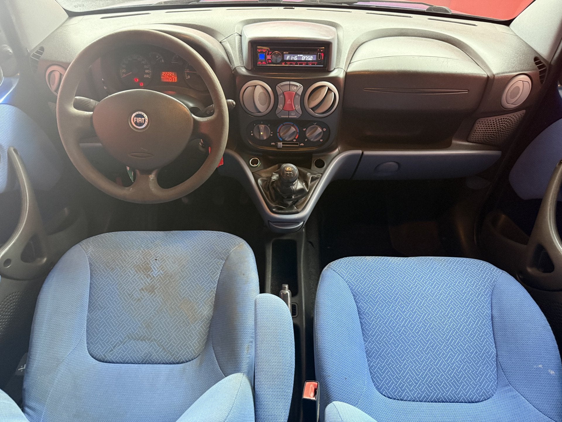 Fiat Doblò 1.6-16V Family | Radio CD | Ruimte wagen | Airco, Auto's, Fiat, Voorwielaandrijving, 1596 cc, Stof, Gebruikt