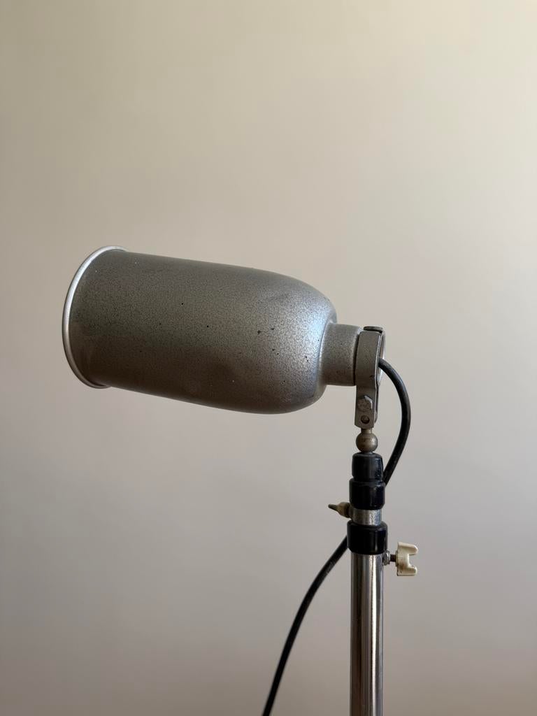 Industriële Vintage KAP spotlicht/studiolamp op statief, Ophalen