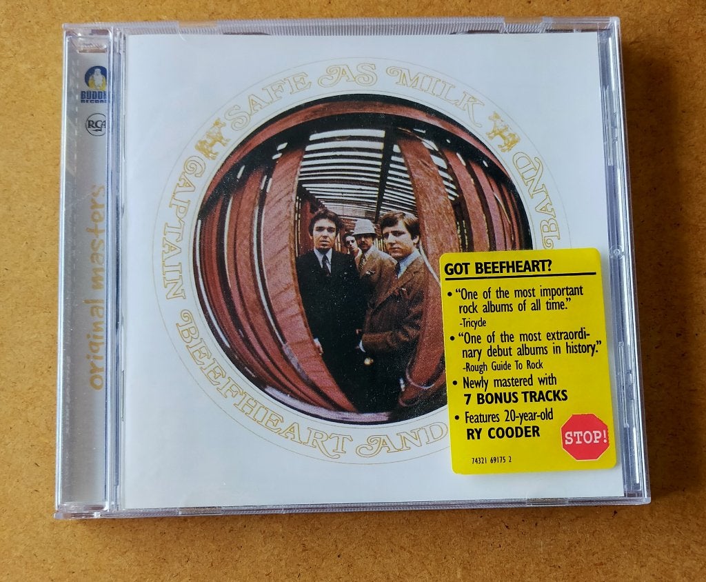 Captain Beefheart - Safe As Milk CD 1967/1999 Remaster, Ophalen of Verzenden, Zo goed als nieuw, Progressive Rock