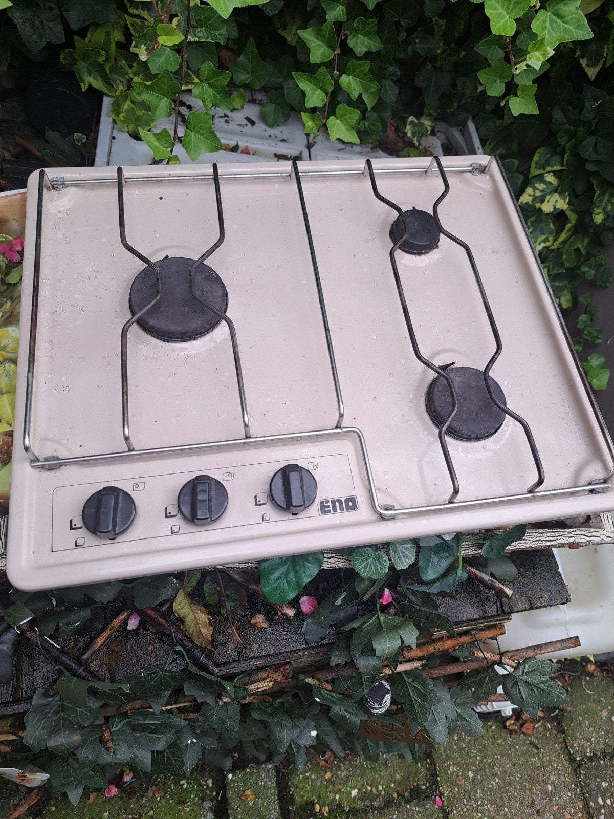 ENO-SA BP 311 Gasfornuis 2-pits - Ideaal voor camper/boot, Gebruikt, 3 kookzones of minder, Ophalen of Verzenden, Gas