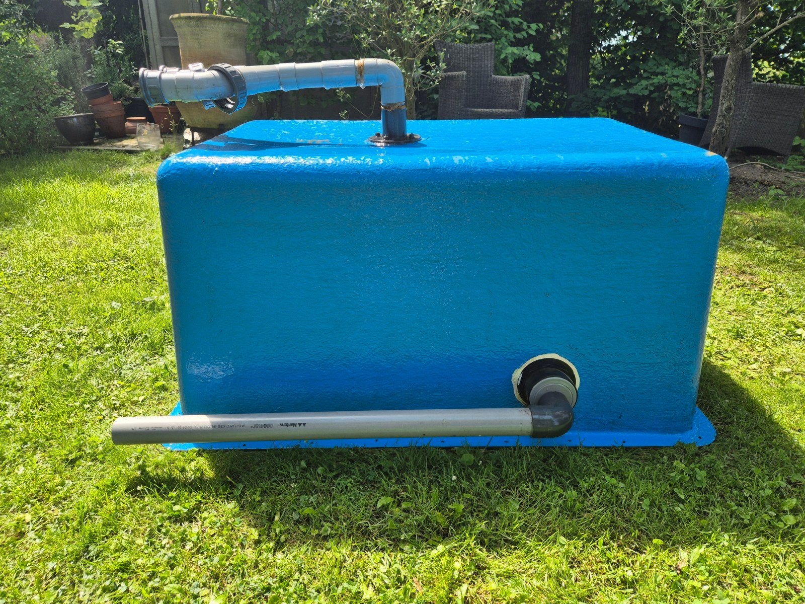 Polyester quarantainebak / vijverbak – zo goed als nieuw, Tuin en Terras, Vijvers, Ophalen, Zo goed als nieuw