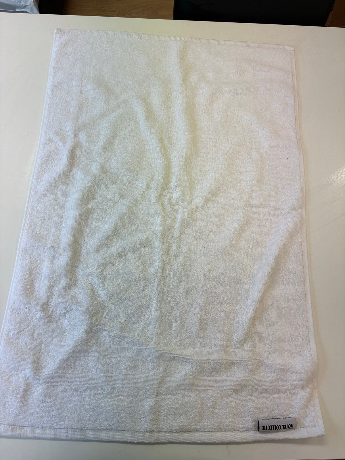 Ongebruikte witte badmat - Hotel Collectie, Ophalen of Verzenden, Nieuw