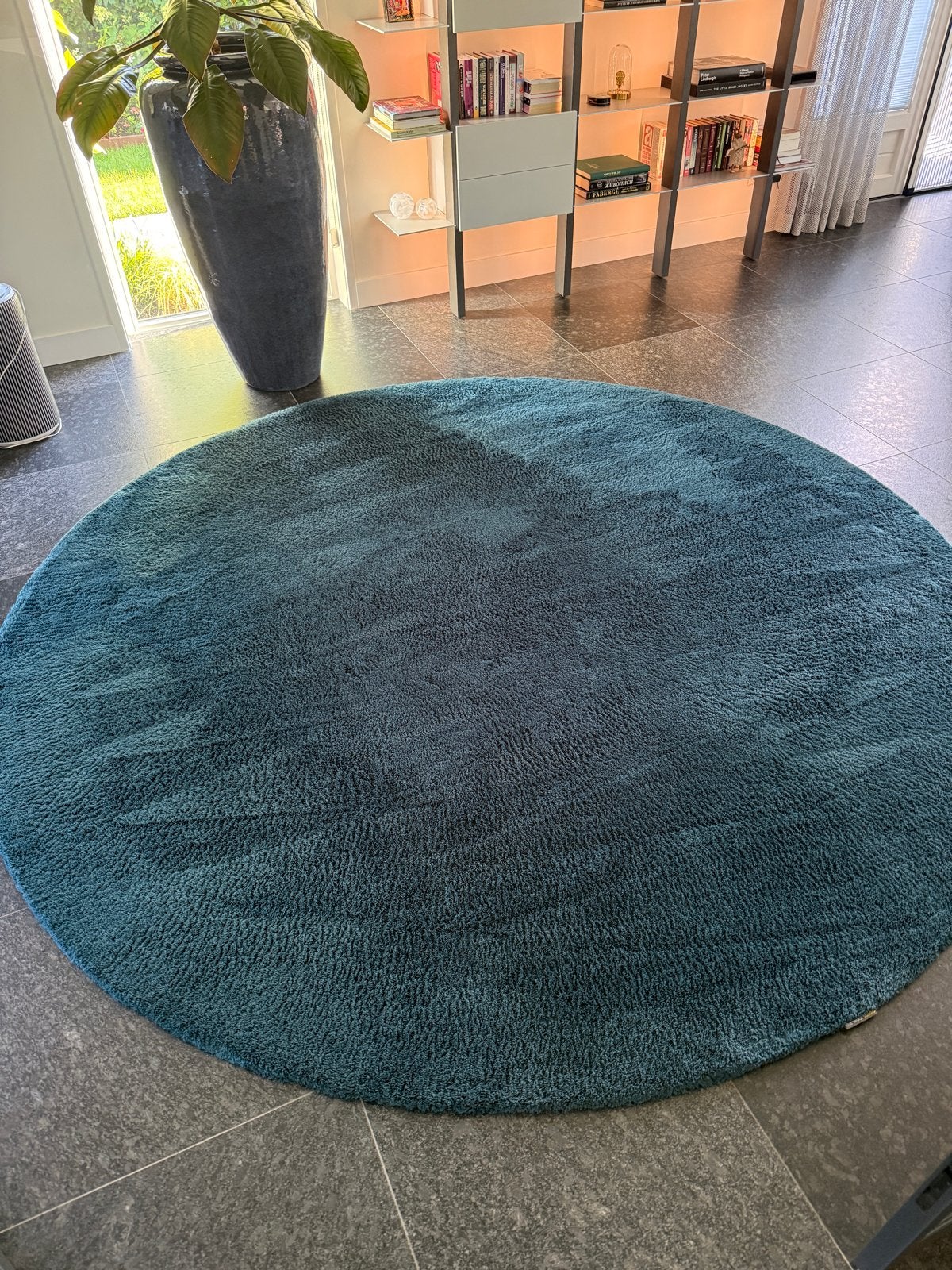 Rond wollen tapijt - The Whool Studio - Alize 28mm - 275cm, Huis en Inrichting, Stoffering | Tapijten en Kleden, Ophalen, Info@activecontainers.nl