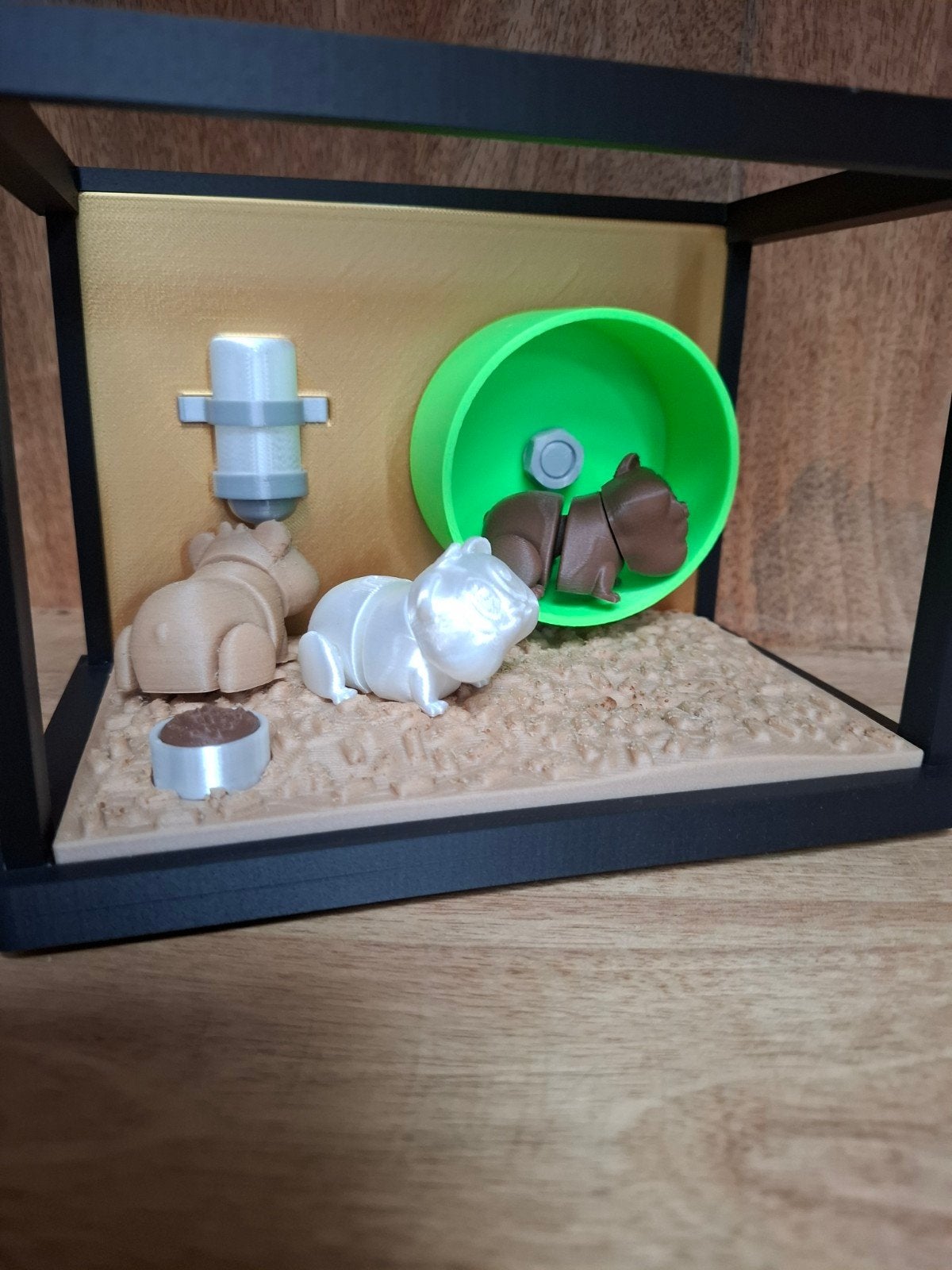 3D-geprint cavia terrarium diorama, Ophalen of Verzenden