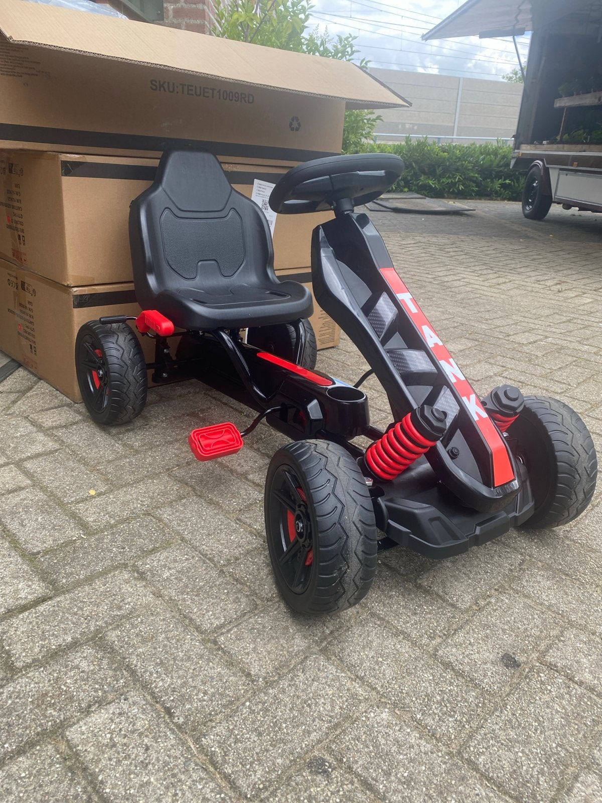 Nieuwe Skelter - Zwart/Rood Design, Onbekend, Nieuw, Onbekend, Onbekend
