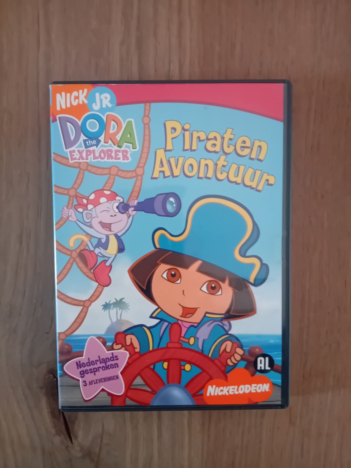 Dora the Explorer: Piraten Avontuur DVD (Nederlands), Ophalen, Avontuur, Gebruikt, Alle leeftijden