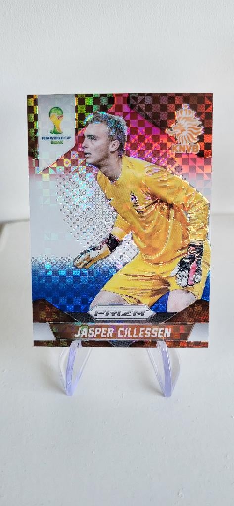 2014 panini prizm Jasper Cillessen rood wit blauw, Verzenden, Zo goed als nieuw, Buitenlandse clubs, Poster, Plaatje of Sticker