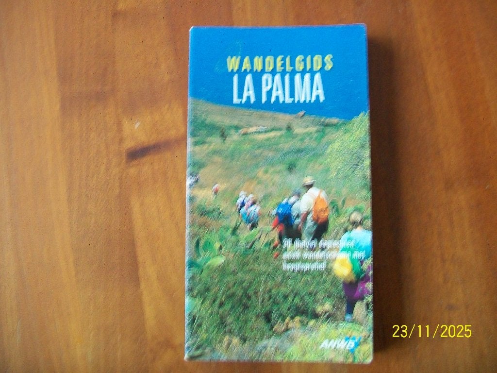 Wandelgids La Palma - ANWB, Boeken, Europa, Zo goed als nieuw, ANWB, Fiets- of Wandelgids
